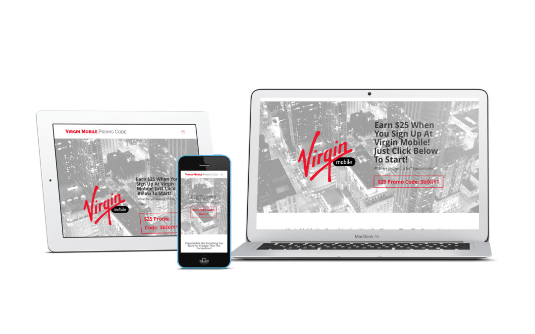 Virgin Mobile Promotional Discount Code Information Website